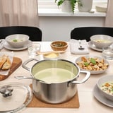 HEMKOMST Set memasak 7 unit, keluli tahan karat