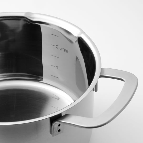 HEMKOMST Set memasak 7 unit, keluli tahan karat