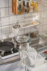HEMKOMST Set memasak 7 unit, keluli tahan karat