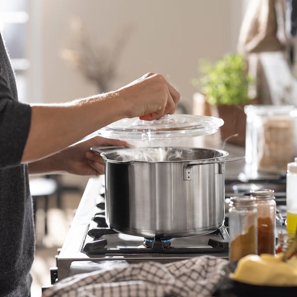HEMKOMST Set memasak 7 unit, keluli tahan karat