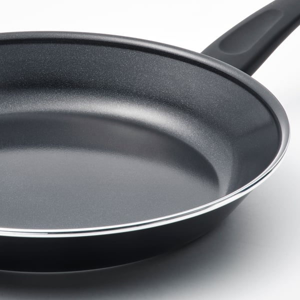 HEMLAGAD Kuali, salutan tidak melekat hitam, 28 cm