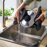 HEMLAGAD Set 6 unit peralatan memasak, salutan tidak melekat hitam