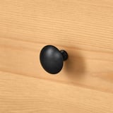 HEMNES Kombinasi storan TV, coklat muda/kaca jernih, 326x198 cm