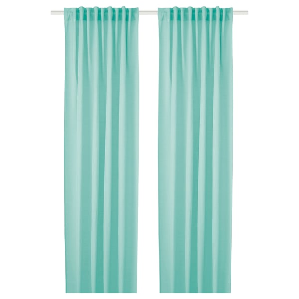 Hilja Langsir 1 Pasang Firus 145x250 Cm Ikea