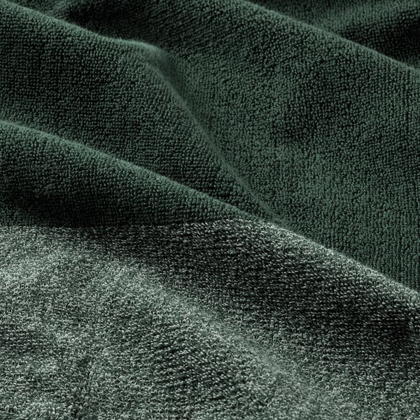 HIMLEÅN Tuala mandi, hijau gelap/mélange, 70x140 cm