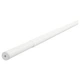 HUGAD Rod langsir, putih, 210-385 cm