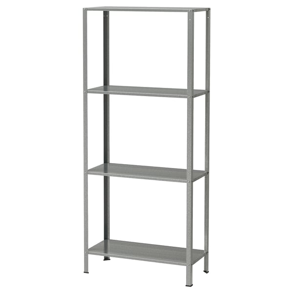 HYLLIS Unit rak, dalam/luar, 60x27x140 cm