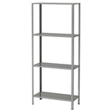 HYLLIS Unit rak, dalam/luar, 60x27x140 cm