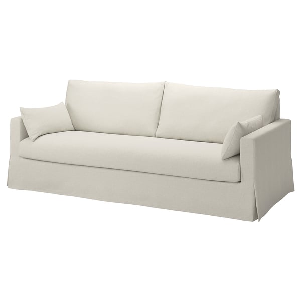 HYLTARP Sarung sofa 3 tempat duduk, Gransel asli
