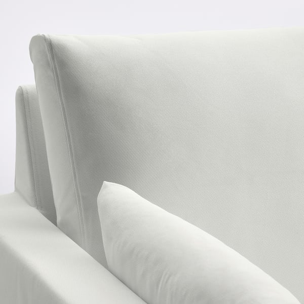 HYLTARP Sofa katil dua tempat duduk, Hallarp putih