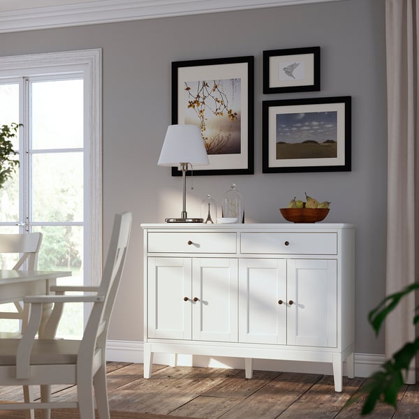 IDANÄS Kabinet sisi, putih, 124x50x95 cm
