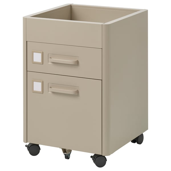 IDÅSEN Unit laci beroda, kuning air, 42x61 cm