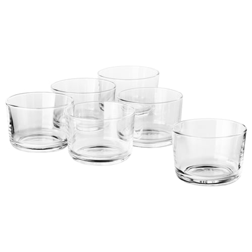 IKEA 365+ Gelas, kaca jernih, 18 cl
