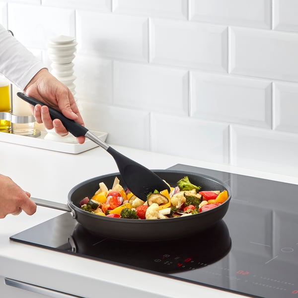 IKEA 365+ HJÄLTE Sudip utk mengacau, keluli tahan karat/hitam