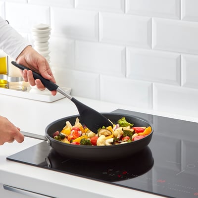 IKEA 365+ HJÄLTE Sudip utk mengacau, keluli tahan karat/hitam