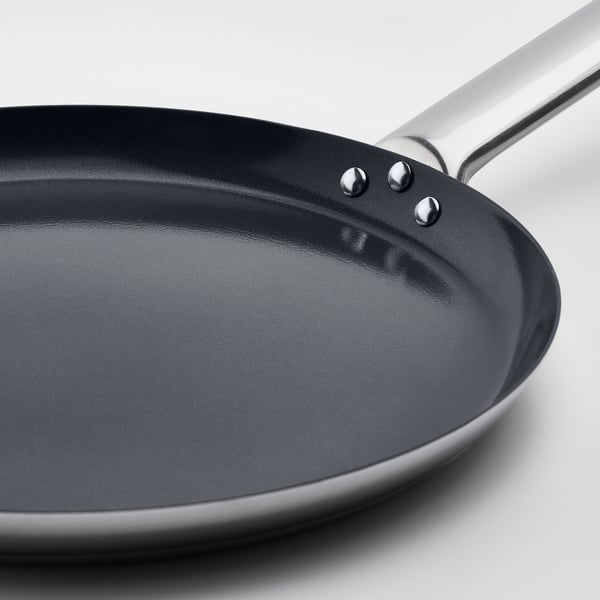 IKEA 365+ Kuali krep/penkek, keluli tahan karat/salutan tidak melekat, 24 cm