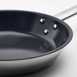 IKEA 365+ Kuali utk menggoreng, keluli tahan karat/salutan tidak melekat, 24 cm