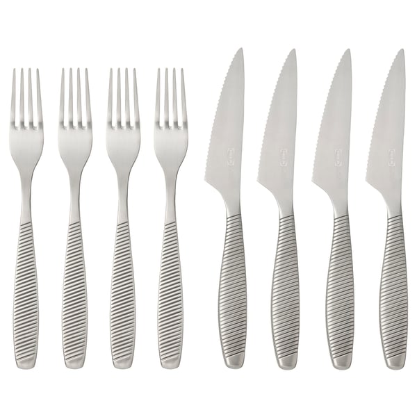 IKEA 365+ Set 8 unit kutleri stik, keluli tahan karat