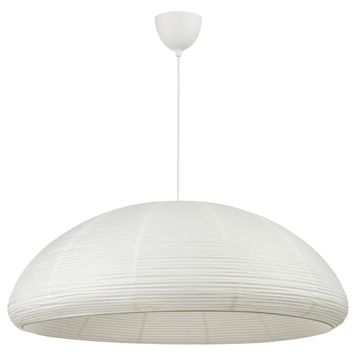 IKEA PS 2026 / HAVSDJUP Lampu pendan, buatan tangan/putih, 90 cm