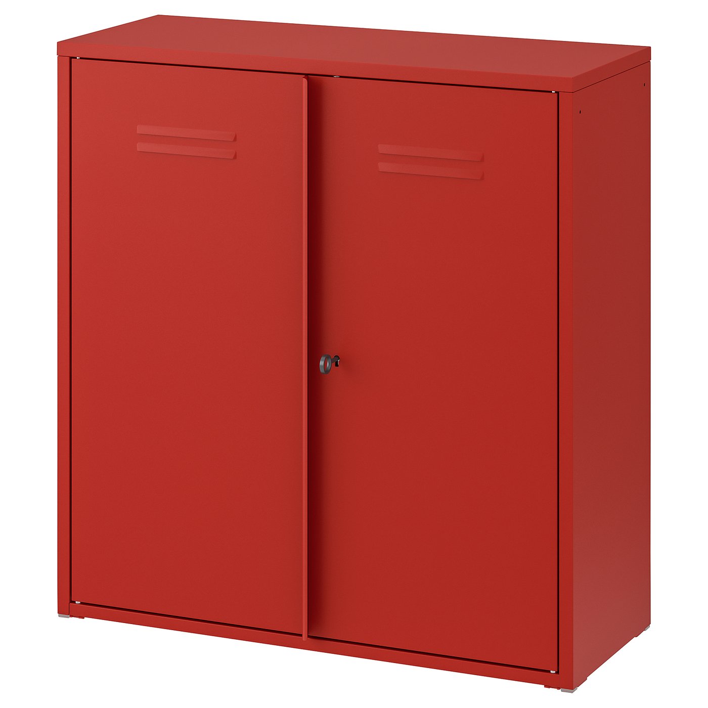IVAR Kabinet berpintu merah IKEA 