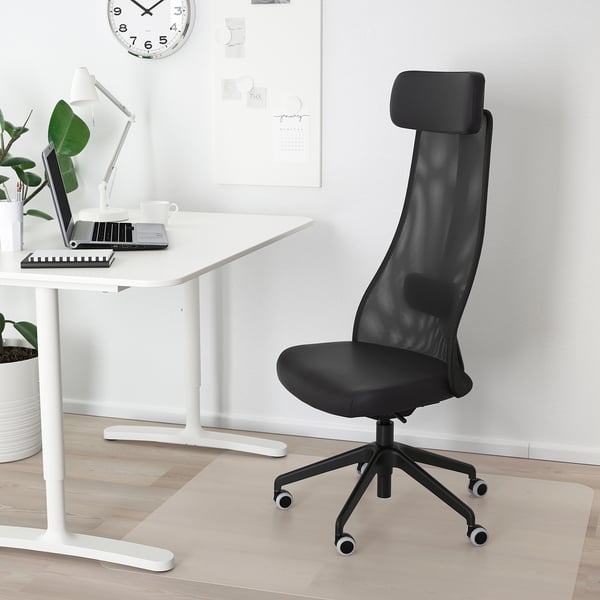 J RVFJ LLET Kerusi pejabat Glose hitam IKEA J RVFJ LLET Kerusi pejabat Glose hitam IKEA