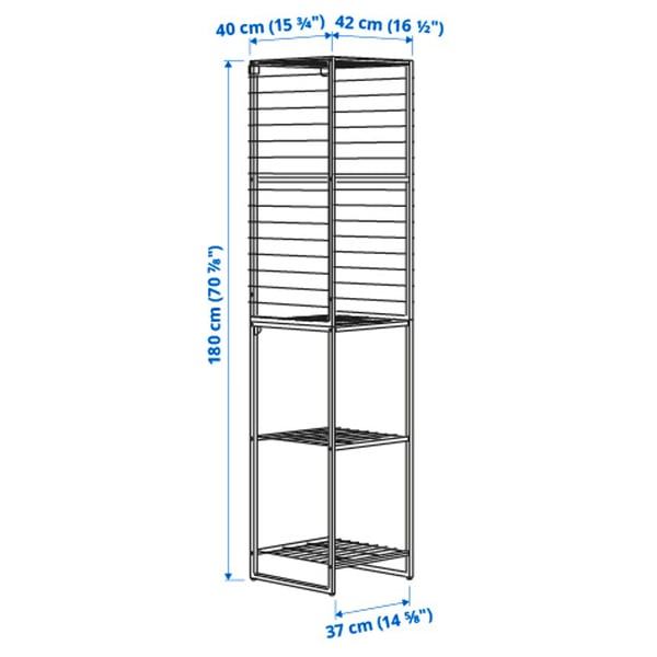 JOSTEIN Unit para-para dengan grid