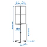 JOSTEIN Unit para-para dengan pintu