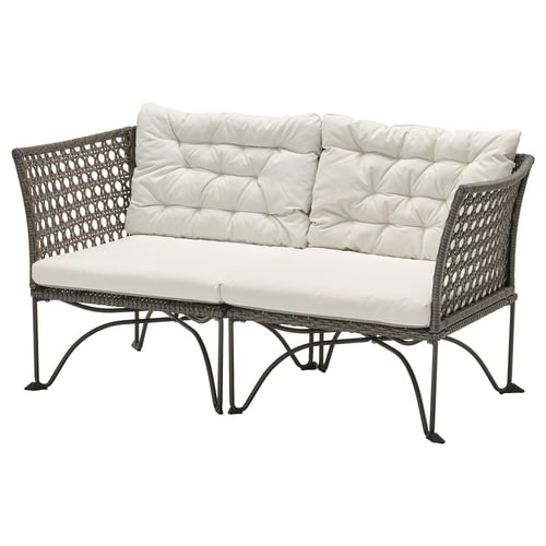 JUTHOLMEN Sofa modular 2 tempat duduk, luar