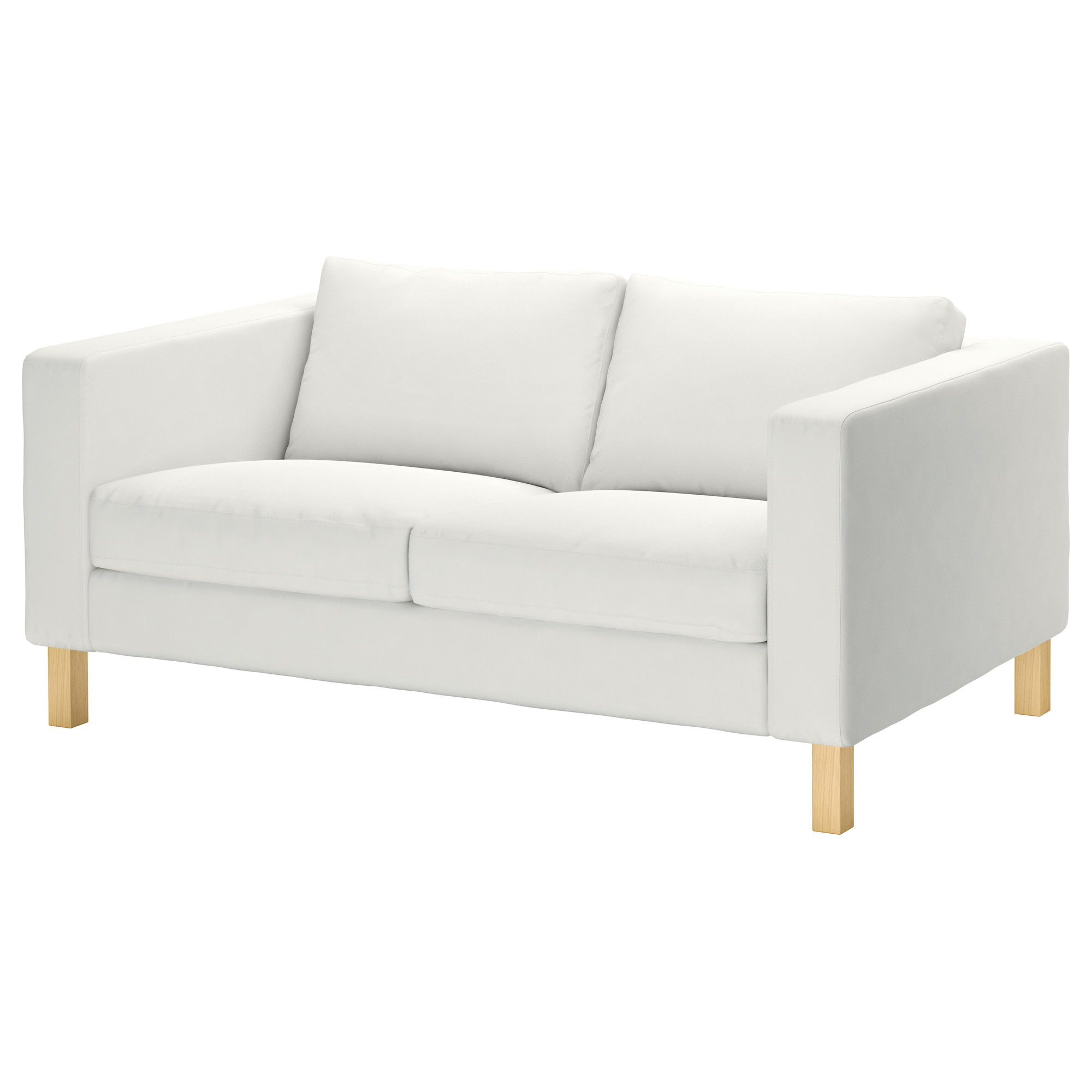 KARLSTAD Rangka sofa dua tpt duduk, berpelapik kain IKEA