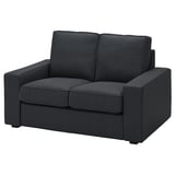 KIVIK Sarung sofa 2 tempat duduk kompak
