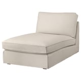 KIVIK Sarung untuk chaise longue, Gunnared kuning air