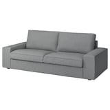 KIVIK Sofa 3 tempat duduk, Tibbleby kuning air/kelabu