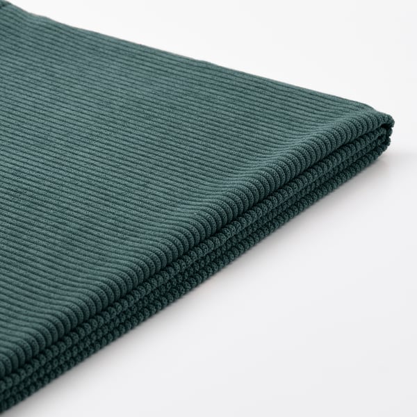 KIVIK Sofa katil 1 tempat duduk, Kelinge kelabu-biru firus