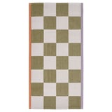 KLASSRUM Ambal, tenunan rata, putih/hijau, 60x120 cm