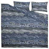KLIPPNEJLIKA Sarung duvet dan 2 sarung bantal