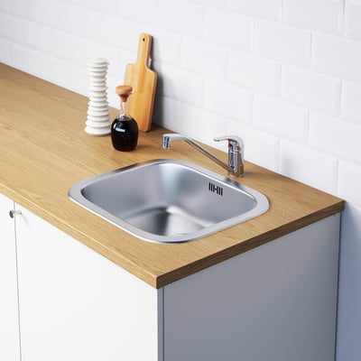 KNOXHULT Kabinet dasar berpintu, putih, 180x85 cm