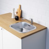 KNOXHULT Kabinet dasar berpintu, putih, 120x85 cm