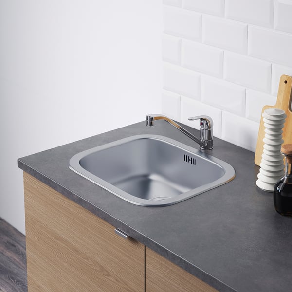KNOXHULT Dapur  kesan kayu kelabu IKEA