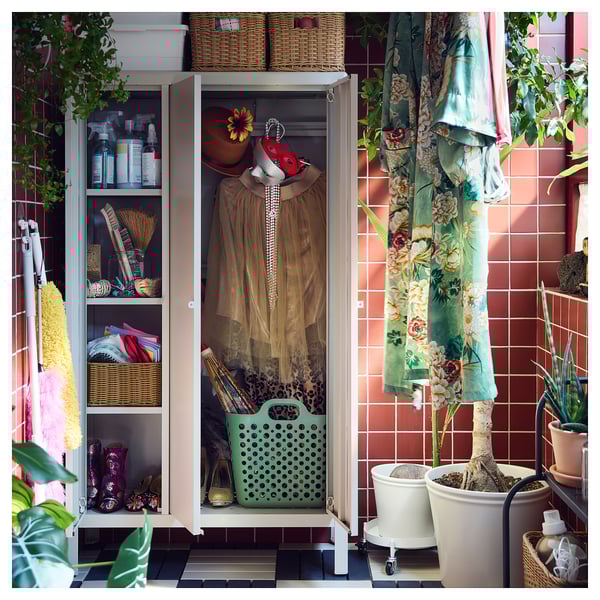 KOLBJÖRN Kabinet, kuning air luar rumah/dalam bangunan, 90x161 cm