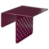 KRAMPHULT Lapik tempat letak tangan, ungu tua-merah/logam