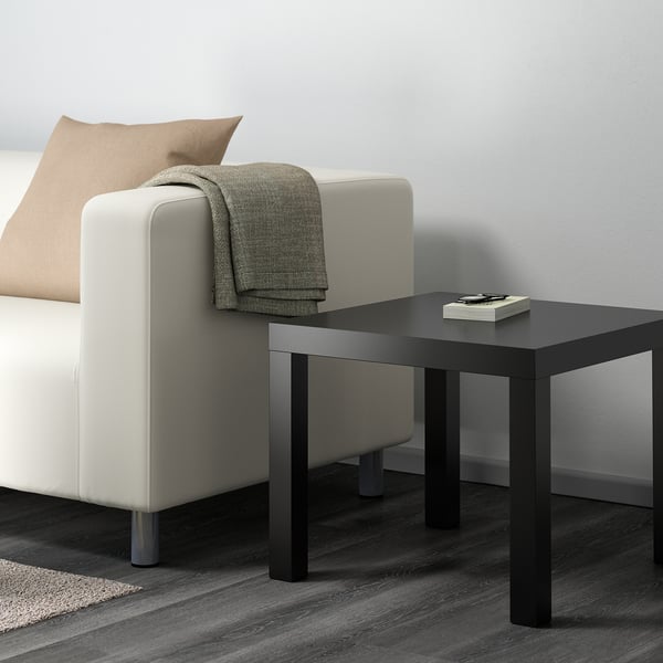 Lack Meja Sisi Hitam 55x55 Cm Ikea