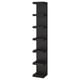 LACK Unit para-para dinding, hitam coklat, 30x190 cm