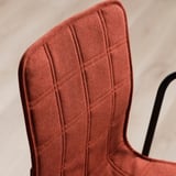 LÄKTARE Kerusi persidangan, merah/hitam