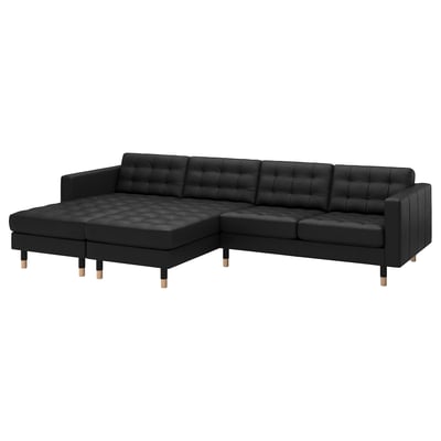 LANDSKRONA Sofa 4 tempat duduk + chaise longue
