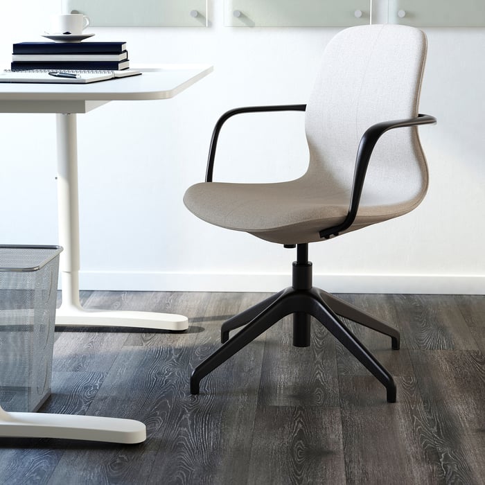 LÅNGFJÄLL Kerusi persidangan berlengan - IKEA