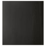LAPPVIKEN Pintu, hitam coklat, 60x64 cm