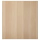 LAPPVIKEN Pintu, kesan kayu oak berwarna putih, 60x64 cm