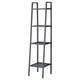 LERBERG Unit rak, kelabu gelap, 35x148 cm