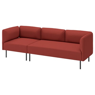 LILLEHEM Sofa 3 tempat duduk bermodular