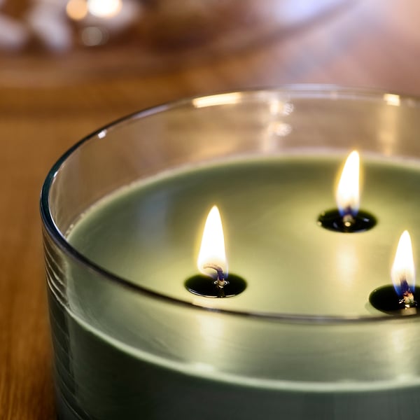 LOTSFÅGEL Lilin dgn haruman dlm kaca, 3 sumbu